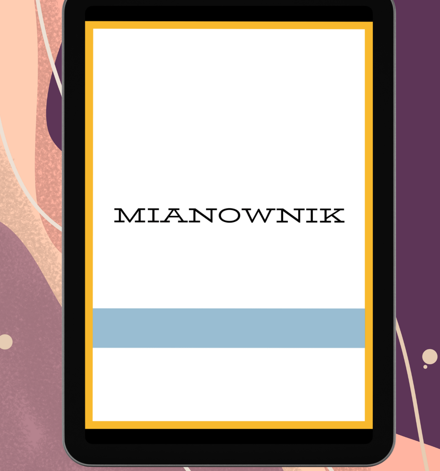 351 E-book: MIANOWNIK - Następny Przystanek Przypadek