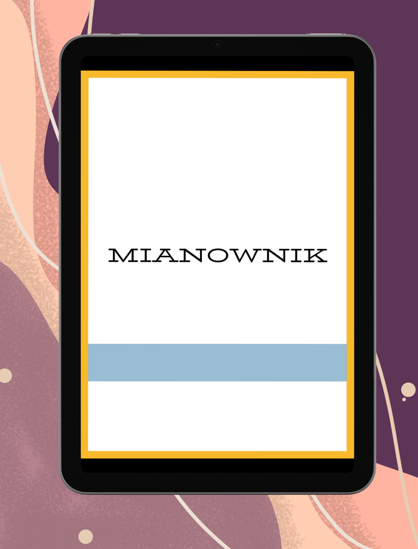 E-book: MIANOWNIK - Następny Przystanek Przypadek