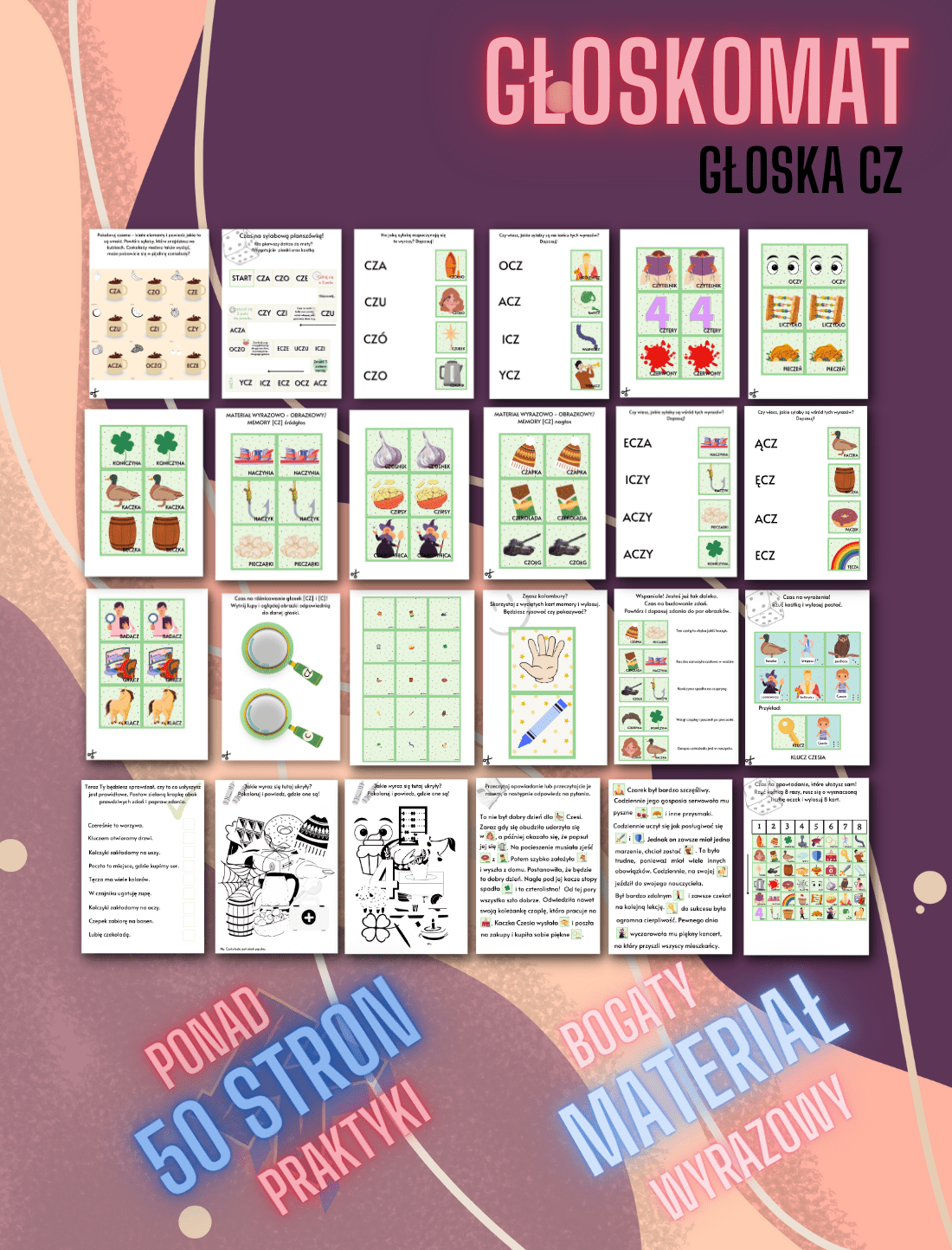 E-book: PAKIET Głoskomat [L] i [CZ]