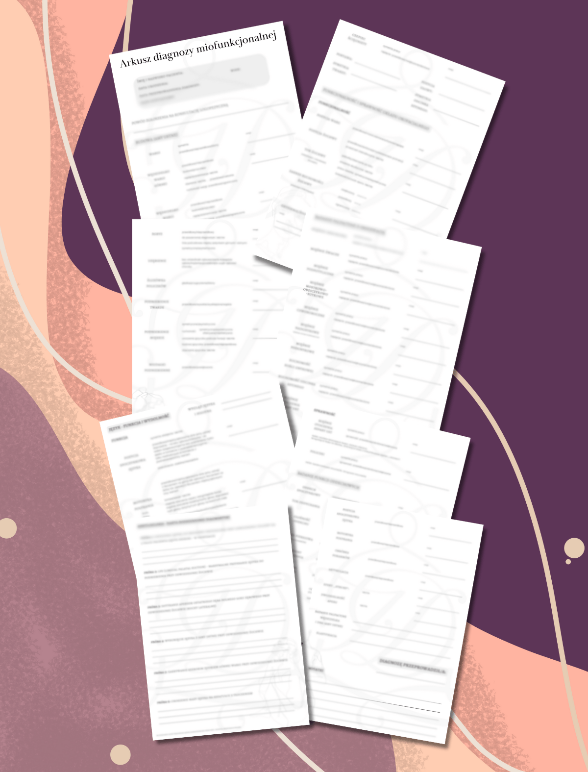 411 E-BOOK: Arkusz diagnozy miofunkcjonalnej