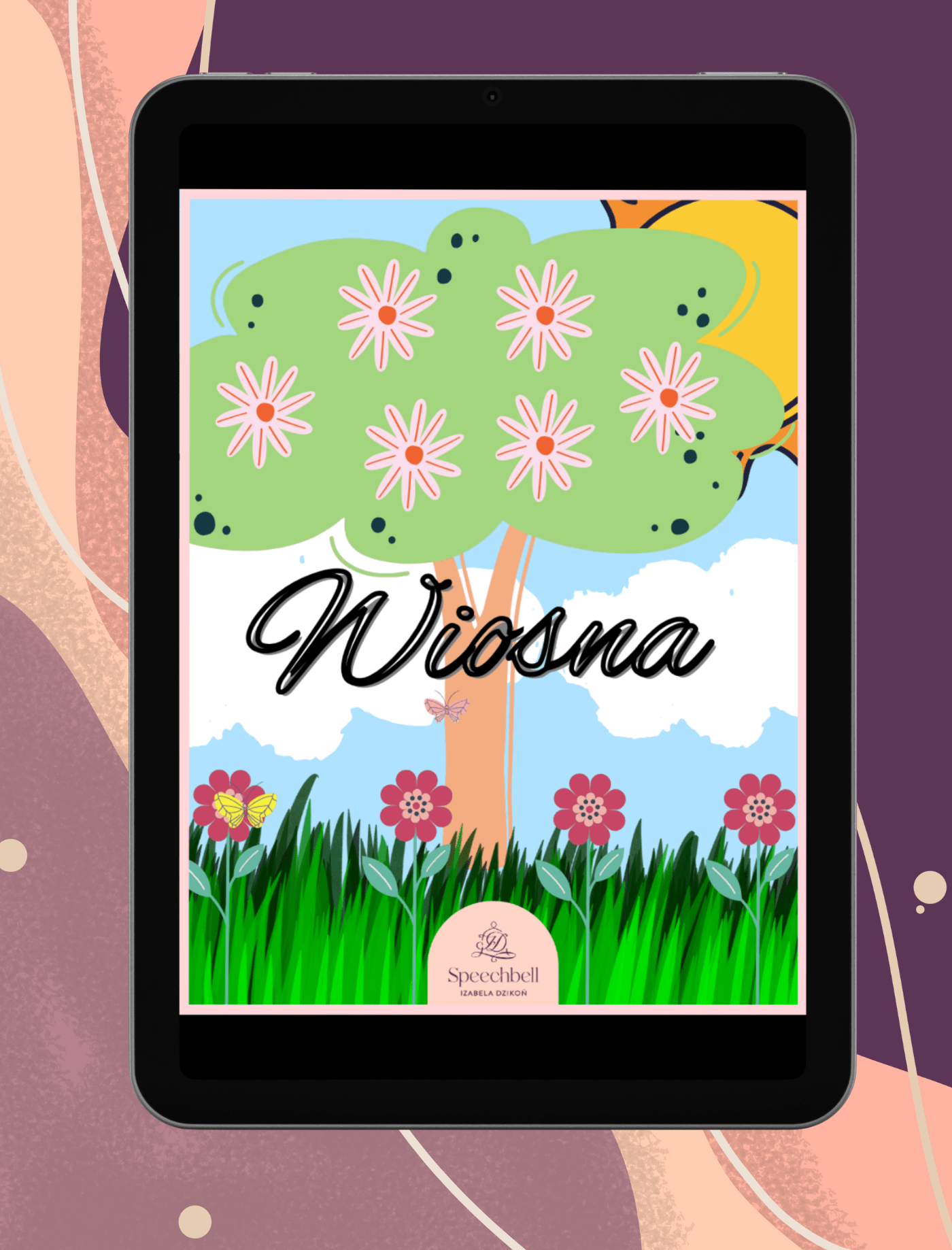 E-book: Wiosna - ĆWICZENIA LEWOPÓŁKULOWE 4 pory roku