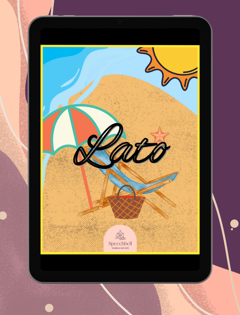 E-book: Lato - ĆWICZENIA LEWOPÓŁKULOWE 4 pory roku