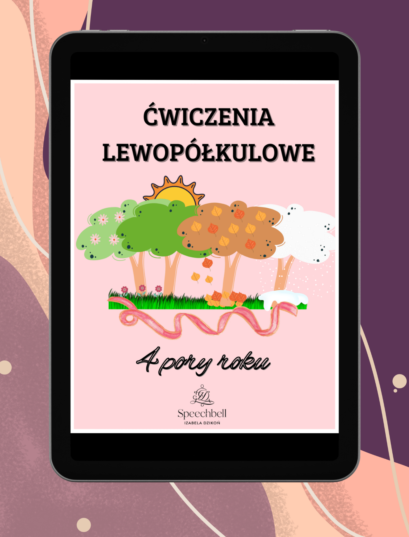 E-book: ĆWICZENIA LEWOPÓŁKULOWE 4 pory roku - CAŁOŚĆ