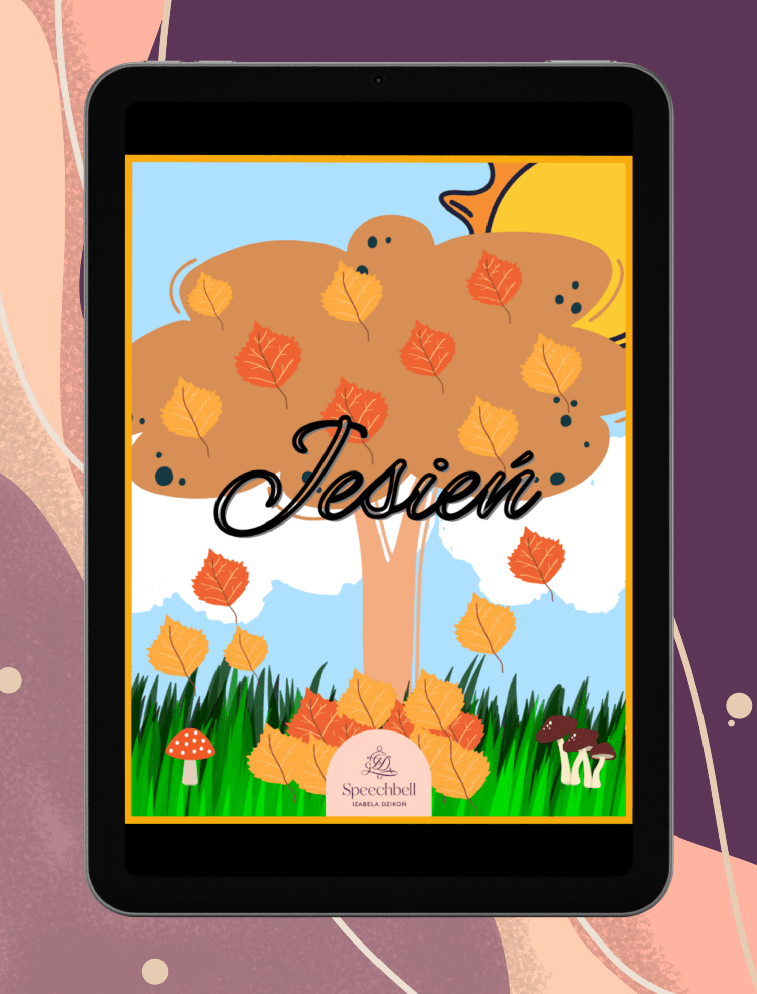 E-book: Jesień - ĆWICZENIA LEWOPÓŁKULOWE 4 pory roku