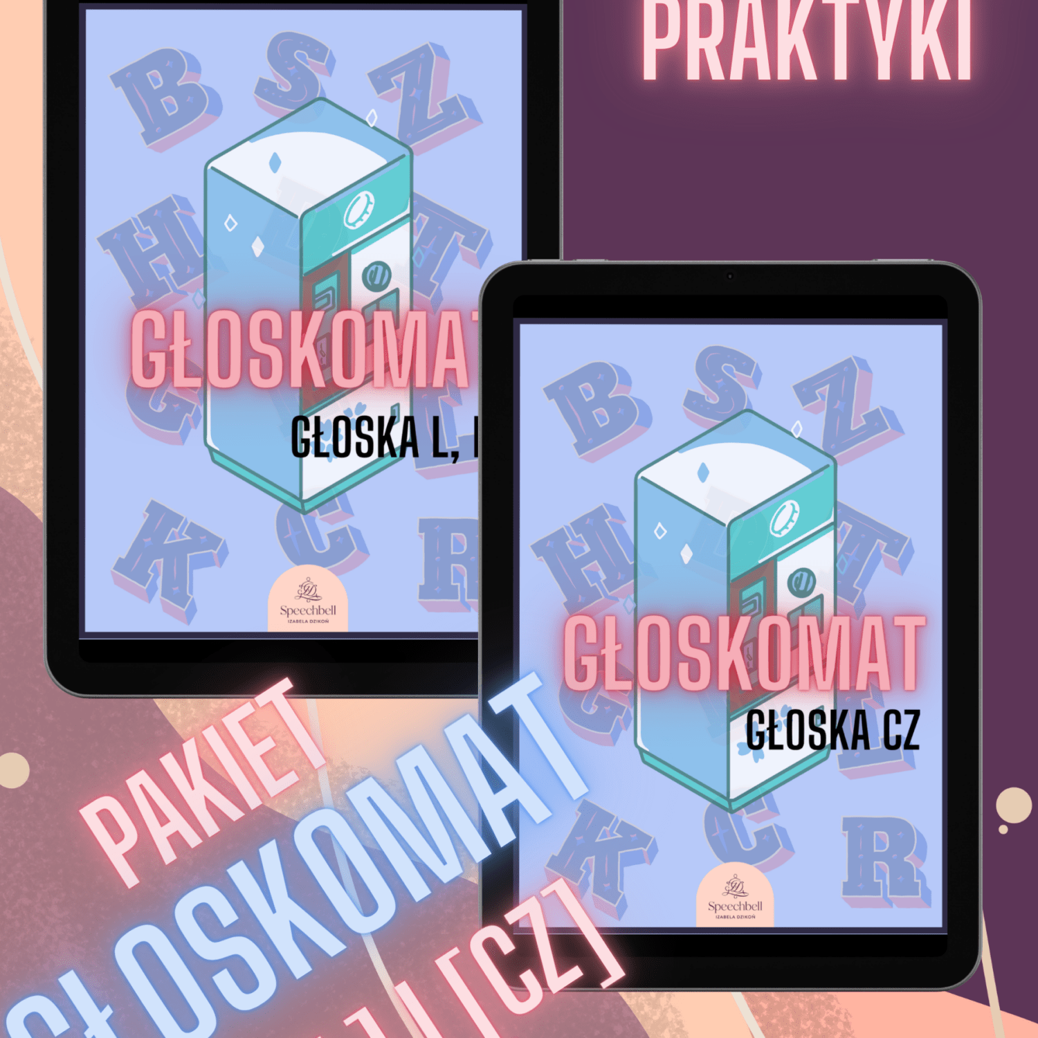 E-book: PAKIET Głoskomat [L] i [CZ]