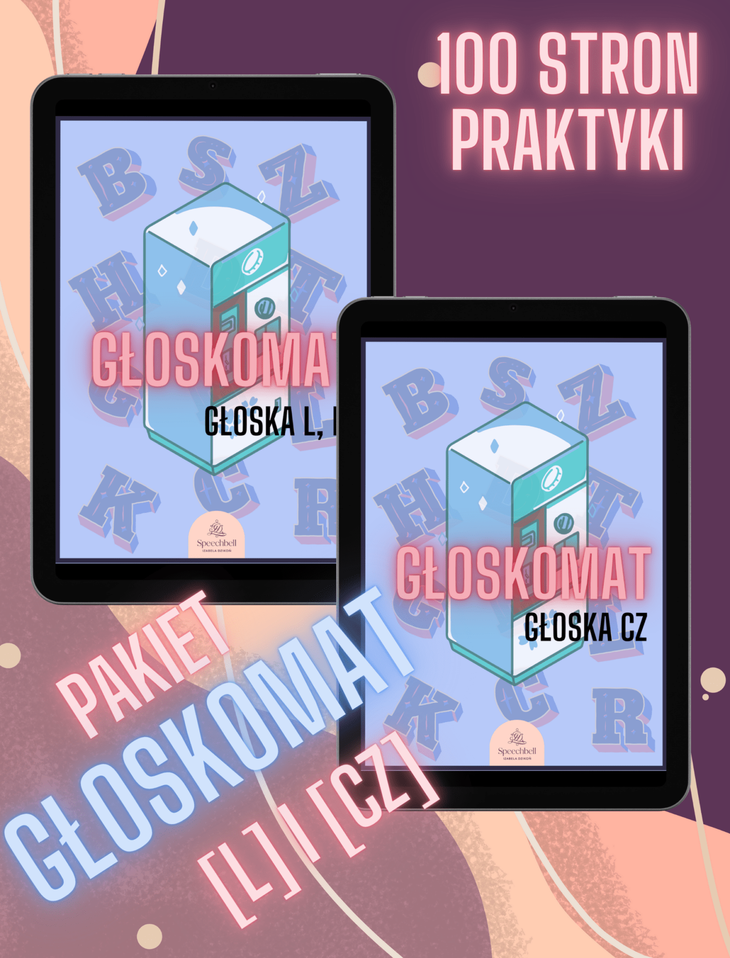 E-book: PAKIET Głoskomat [L] i [CZ]