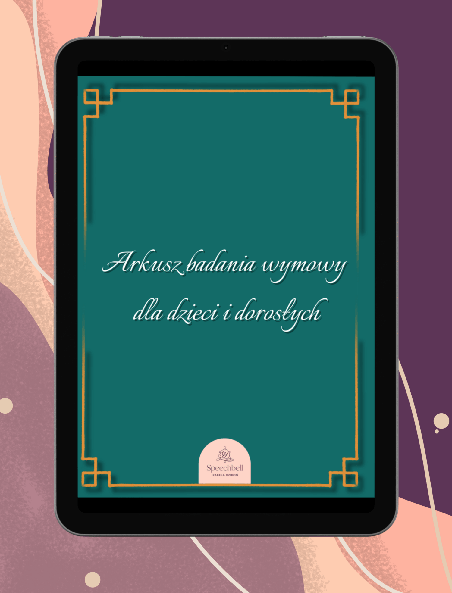 E-book: Arkusz badania wymowy dla dzieci i dorosłych