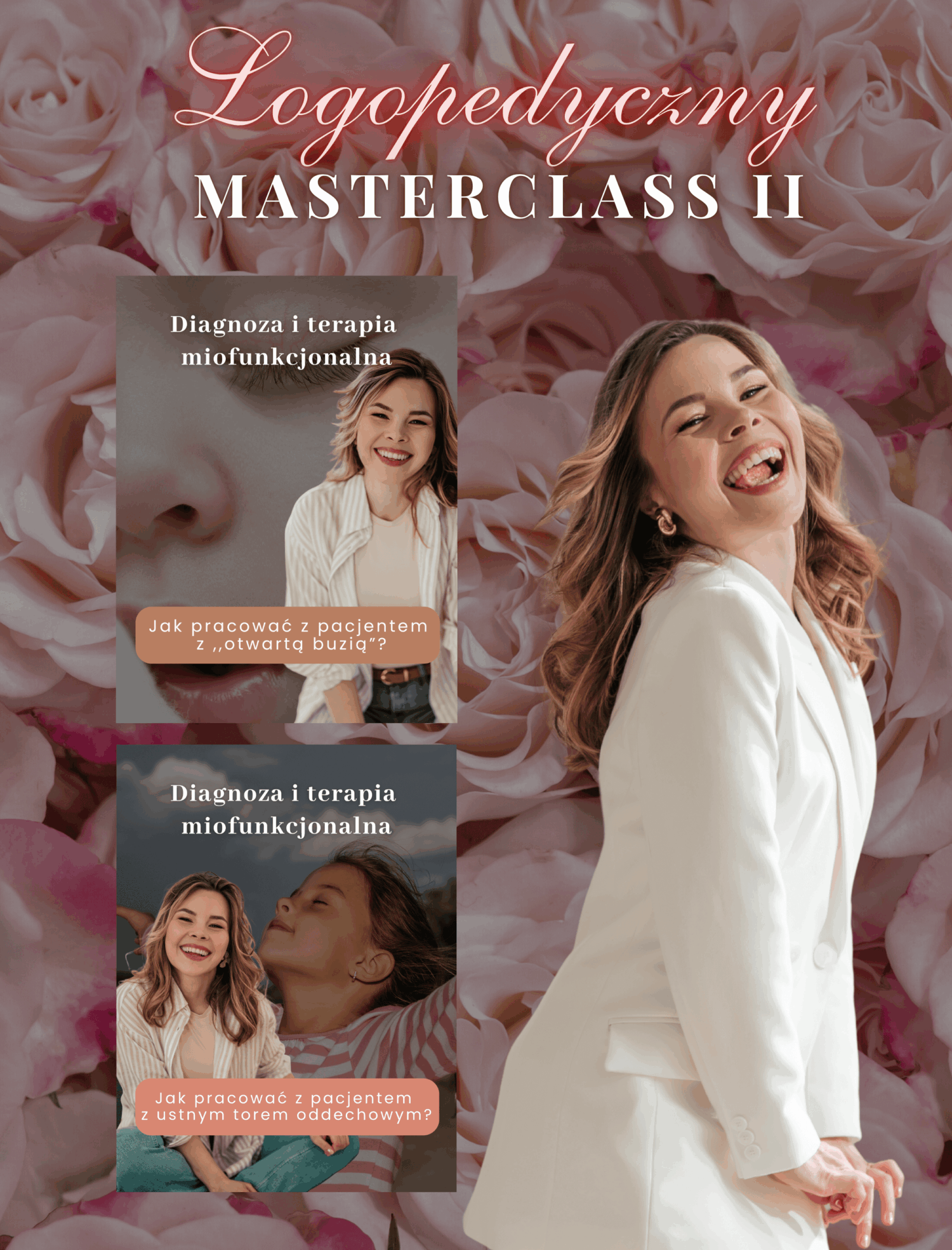 masterclass 2 - logopedyczny Logopedyczny Masterclass II: 2 szkolenia: Domknięte usta – oddech przez nos