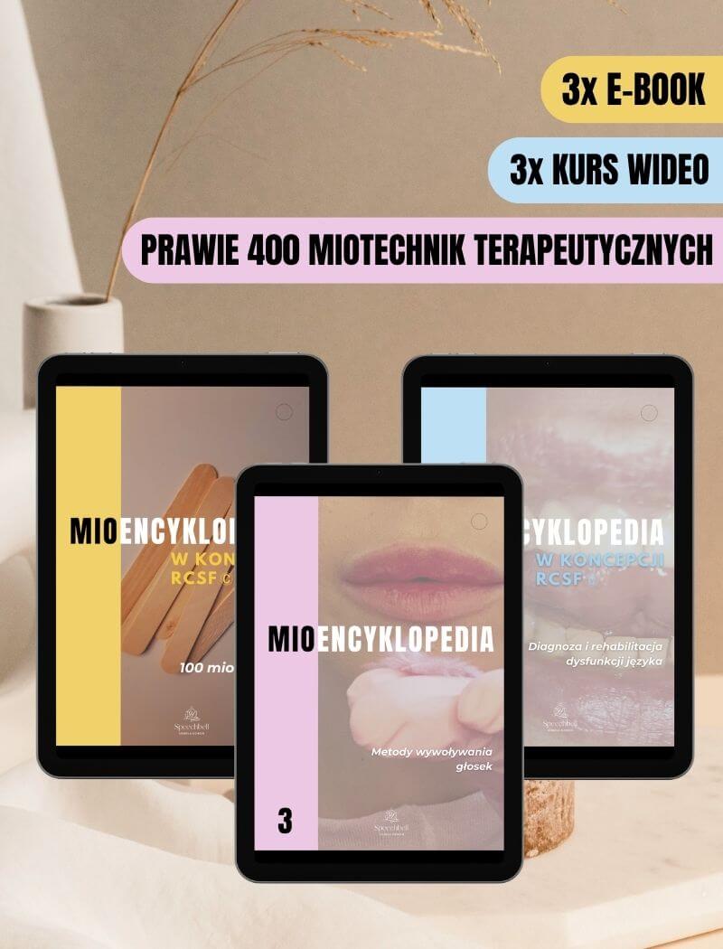 Pakiet Mioencyklopedia 1 + 2 + 3 (e-book + kurs wideo)